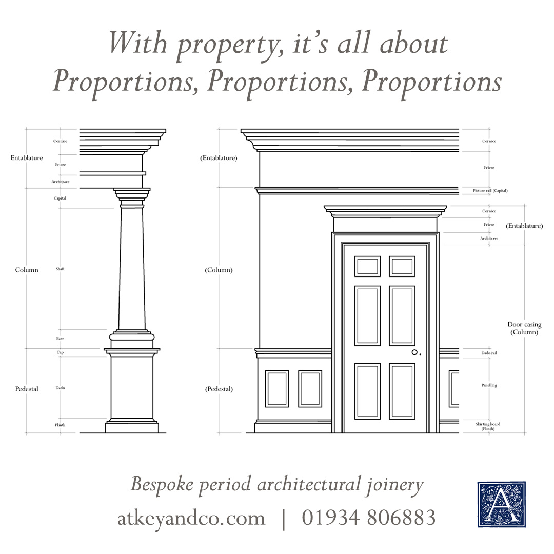 atkeyandco's tweet photo. Spot the similarity? Classical architecture has a greater influence on the architectural joinery we see every day than many people realise. Our period-perfect joinery is the result of over 10 years experience and a wealth of expert knowledge. Visit https://t.co/bI6uZZP4nt. https://t.co/Mp2GNUrkbA