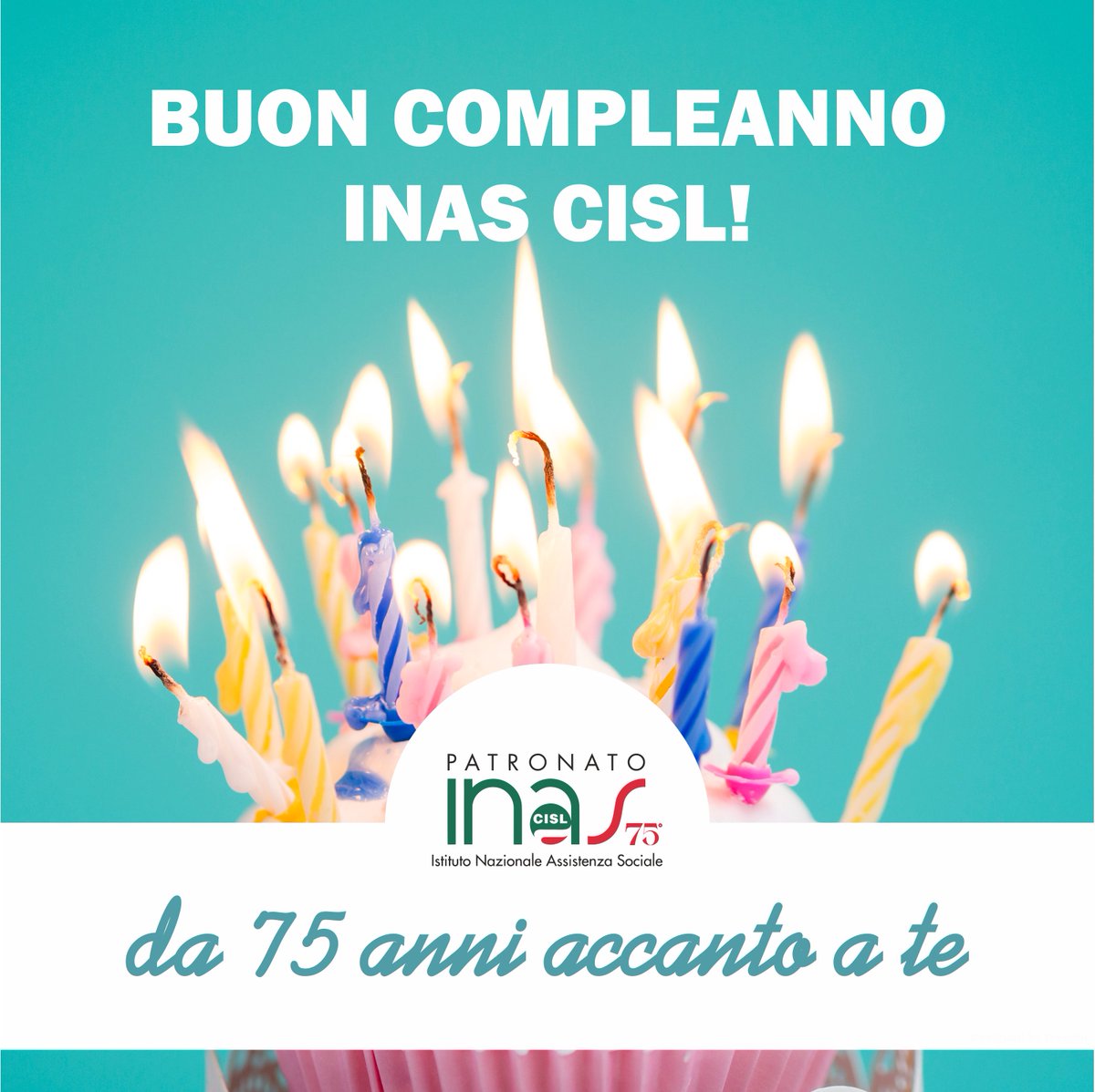Inas Cisl (@inascisl) on Twitter photo 🎂 🎂