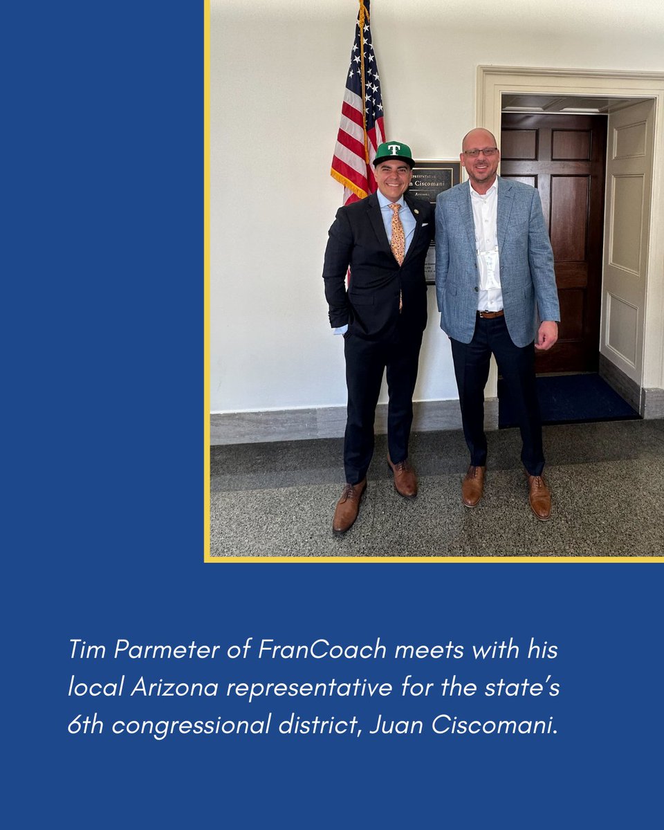 FranCoach4U's tweet image. We spent an inspiring few days in Washington, DC this week with the #IFAAdvocacySummit 🇺🇸

Wondering how to get involved with your local IFA chapter? Check out the IFA calendar of events here ⬇️

franchise.org/events

#FranchiseOnTheHill #FAN2024 @TimParmeter @Franchising411