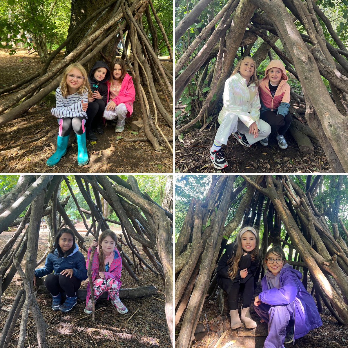 stkbournemouth's tweet photo. We’re showing so much creativity in the woods today! https://t.co/lpfyGSi89y