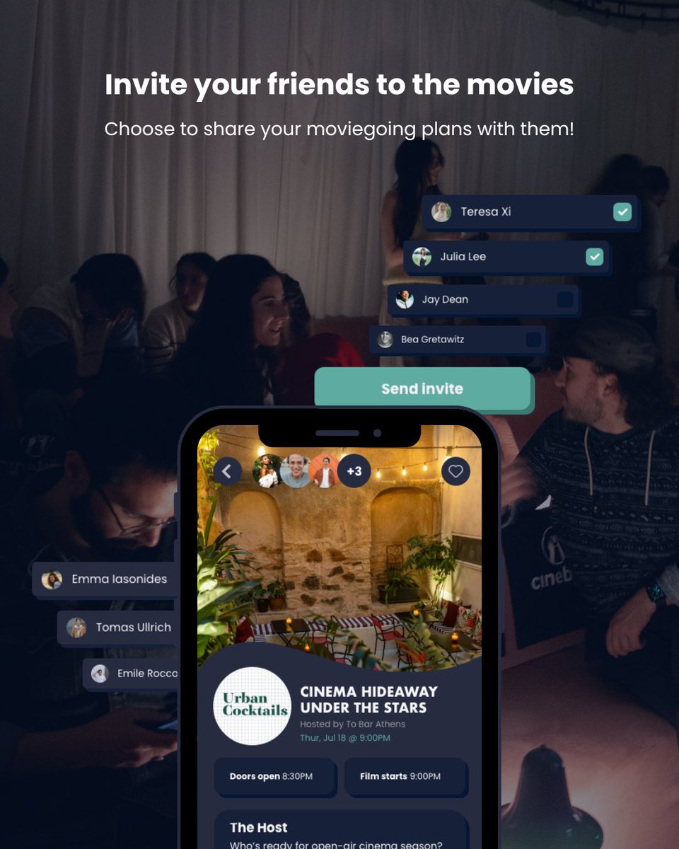 doddielgabry's tweet photo. @WillHobick you’re a genius. We’ve been loving FlutterFlow, and recently rolled out new features to connect with friends on @cinebur. Check it out and see you at the movies! 🙌 https://t.co/xpgT4rP9cr