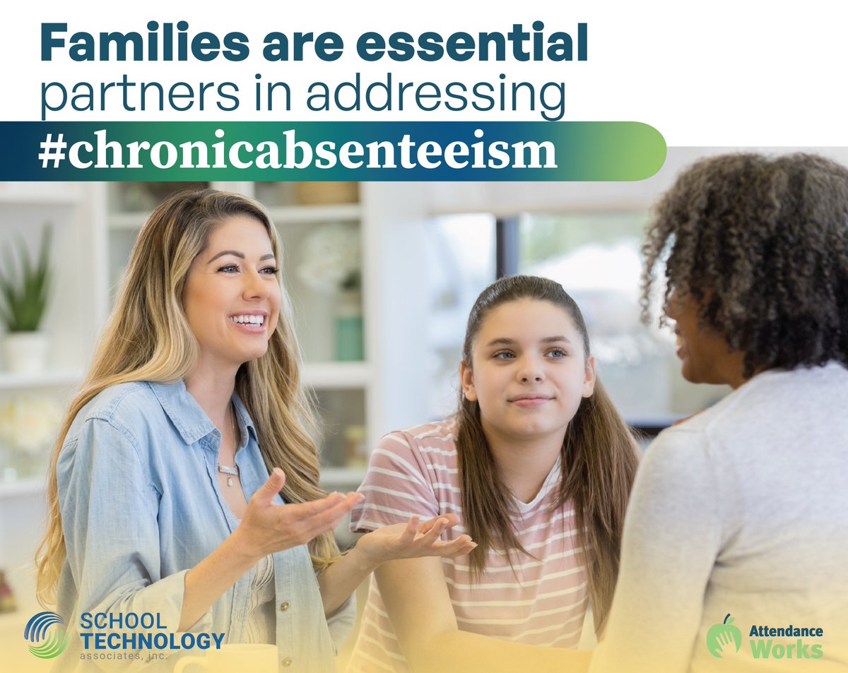 Attendance Works (@attendanceworks) on Twitter photo A student who is chronically absent in high school is 7.4X more likely to dropout: bit.ly/1oqfID7 #BePresentBePowerful <a href="/schooltechassoc/">School Technology Associates, Inc.</a> A student who is chronically absent in high school is 7.4X more likely to dropout: bit.ly/1oqfID7 #BePresentBePowerful <a href="/schooltechassoc/">School Technology Associates, Inc.</a>