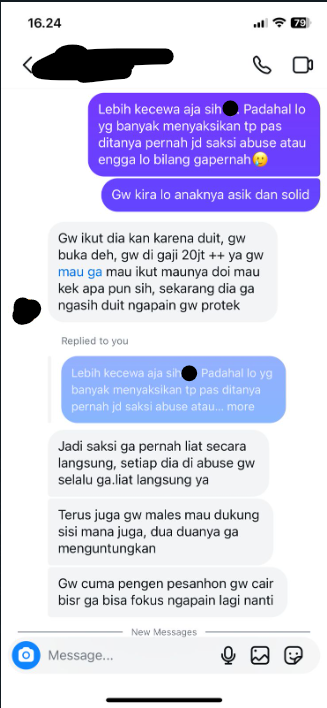 AS I MENTIONED FROM MY POST BEFORE. This is how @CherryLai2020(Cherry Lai) treats employees "unprofessionally". Merektrut kandidat hanya dari segi keinginan pribadi dia saja. Bukan dari segi kebutuhan pekerjaan.