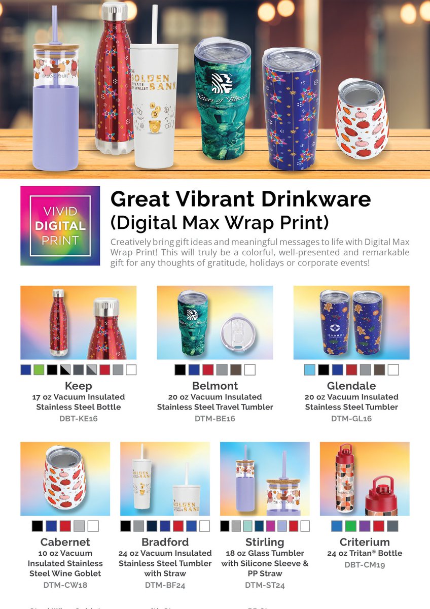 TratnikK's tweet photo. Ho Ho Ho! 🎅 Did you know that #Christmas 🎄 is about 3 months away? Hard to believe that it's close! 📆 What kind of #customizable #gifts 🎁 are you giving your #family, #friends, #employees, and others? Here's a great idea 💡 #DigitalWrapped #drinkware 🥤 https://t.co/Z12nPzilz4