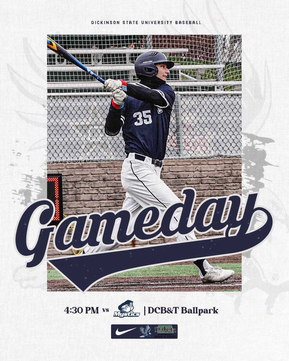 It's Game Day!

Come on down to DCB&amp;T Ballpark tonight to watch the Blue Hawks take on Bismarck State in the first scrimmage of the year!

#HawksAreUp