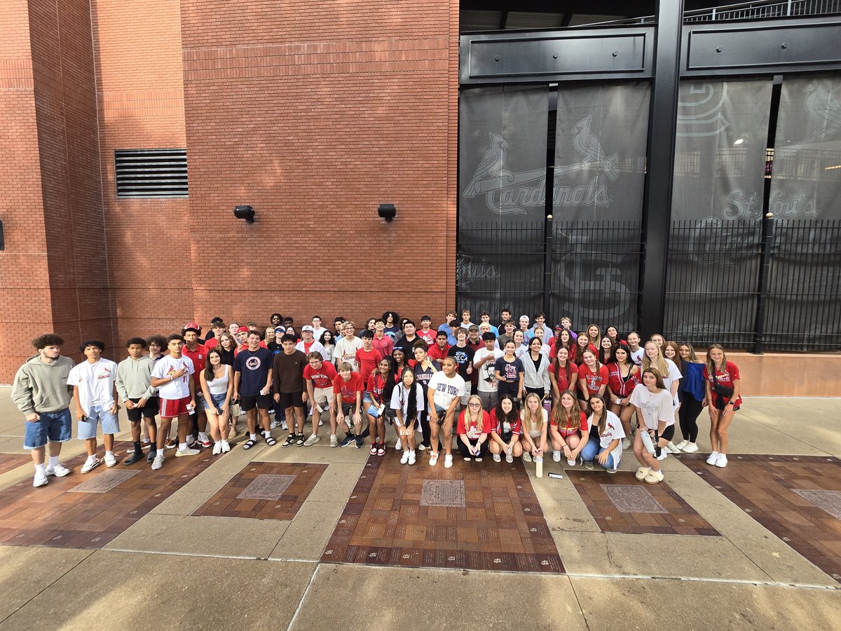 On hand at Busch Stadium today for DECA &amp; FBLA Career Day. SCHS has a huge student representation!