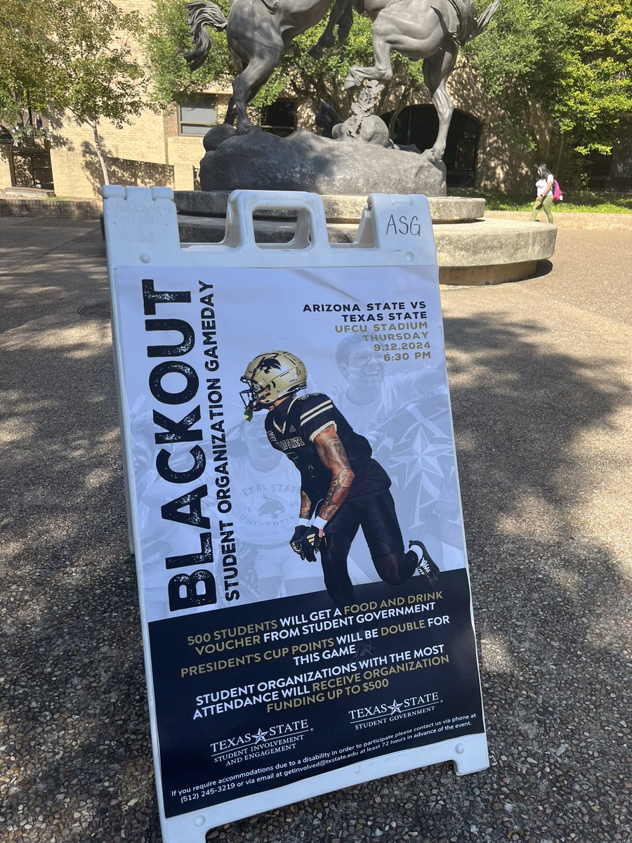 MaroonanGoldEnj's tweet photo. READ SIGN
BLACKOUT THE WACK
BE THERE OR TRANSFER
BEAT FORK https://t.co/U5byUavxCi