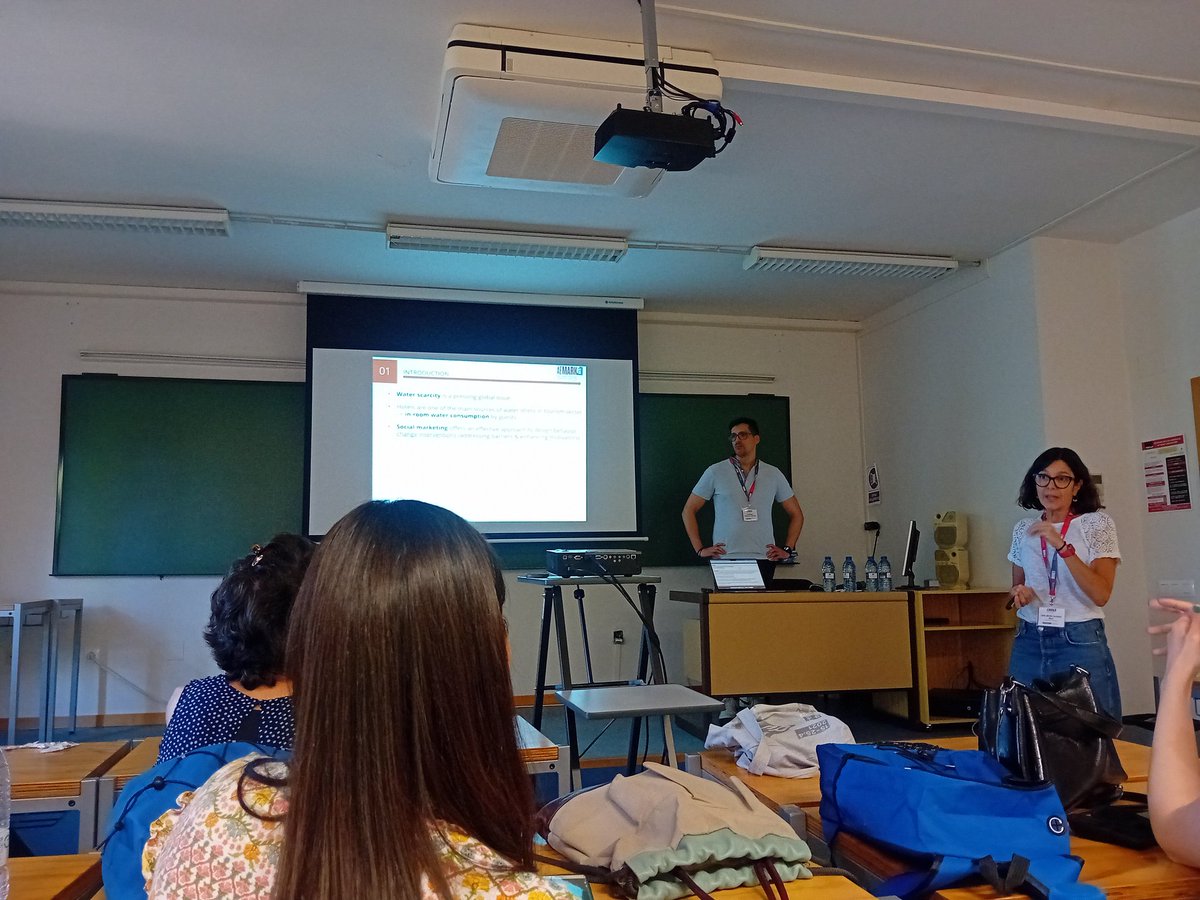 Franco Sancho Esper UA (@espersancho) on Twitter photo Great presentation <a href="/ABCasado/">Ana B. Casado Díaz</a> y Fernando Campayo of tourist segmentation related to water conservation #AEMARK2024 together with <a href="/CarlaRod_UA/">Carla Rodriguez-Sanchez</a> <a href="/EsperSancho/">Franco Sancho Esper UA</a> #carolinasanchez Great presentation <a href="/ABCasado/">Ana B. Casado Díaz</a> y Fernando Campayo of tourist segmentation related to water conservation #AEMARK2024 together with <a href="/CarlaRod_UA/">Carla Rodriguez-Sanchez</a> <a href="/EsperSancho/">Franco Sancho Esper UA</a> #carolinasanchez