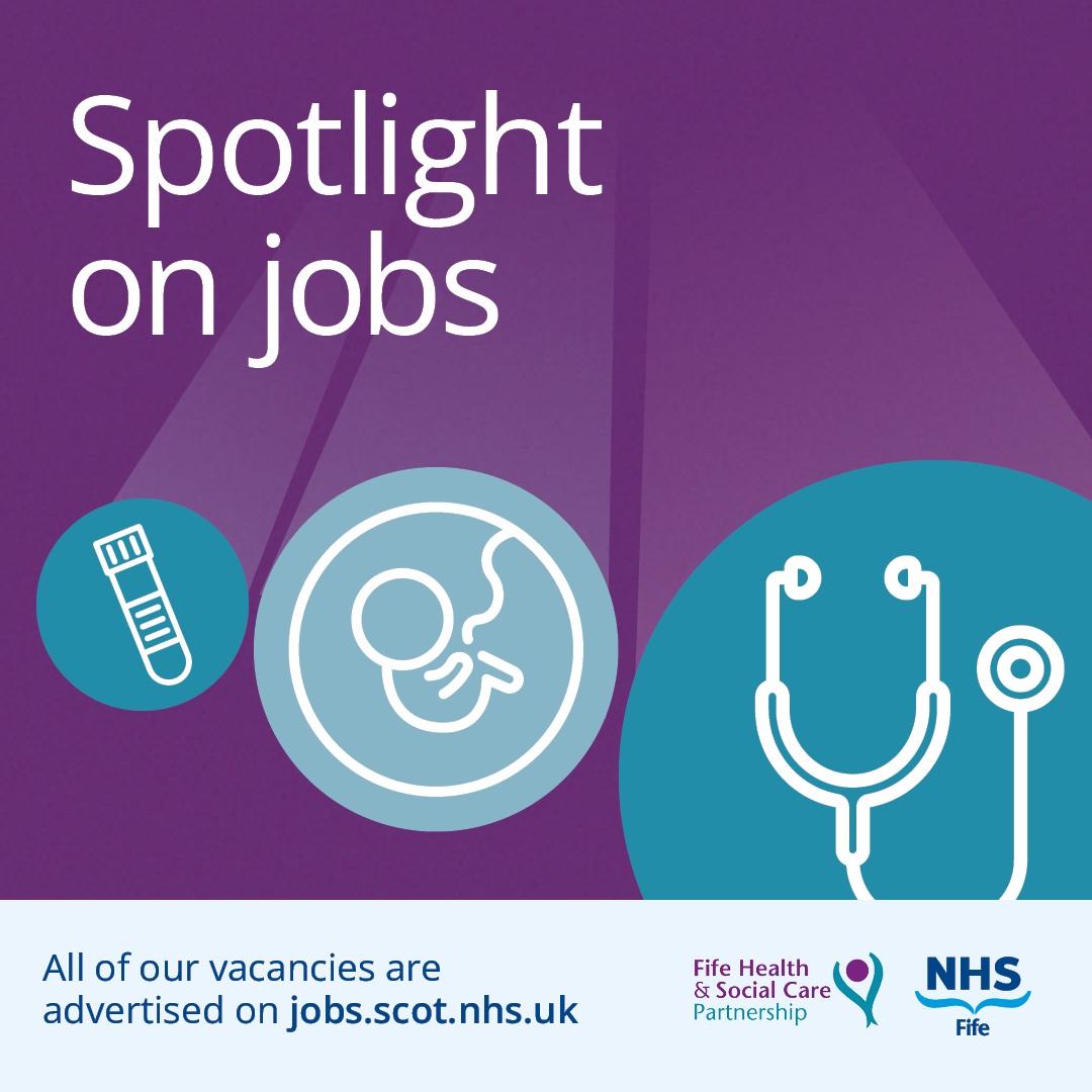 Our #spotlightjobs highlight roles across specialities in NHS Fife and the Fife Health and Social Care Partnership.  

🔵Consultant rheumatologist
🔵Community staff nurse
🔵Team lead - highly specialist physiotherapist

nhsfife.org/spotlight