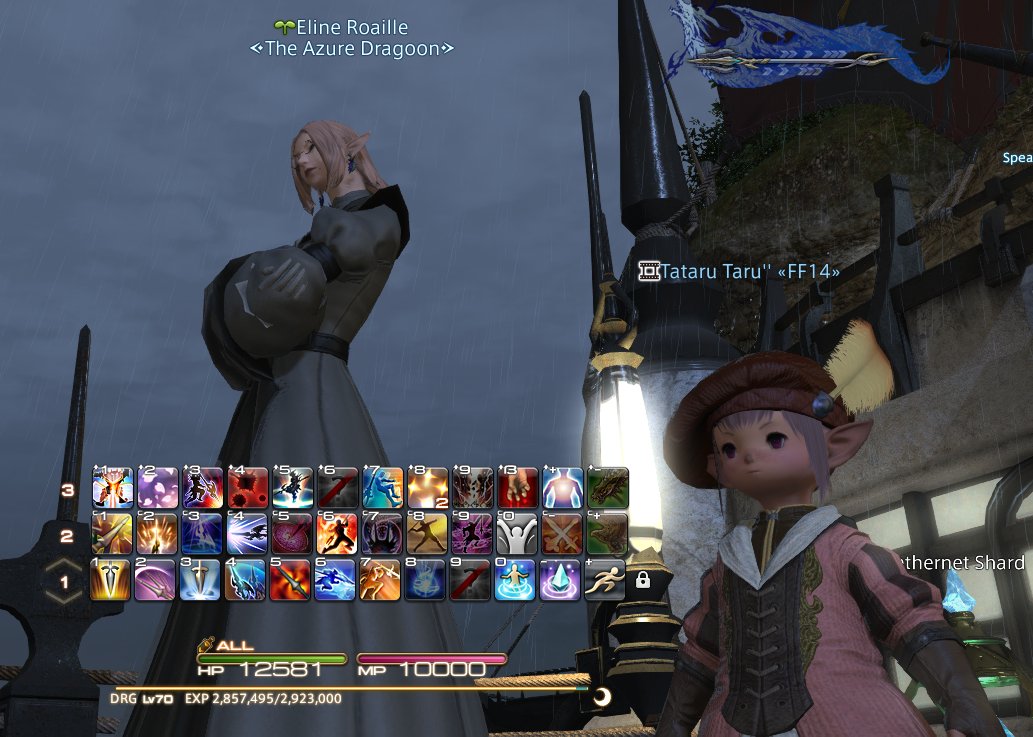 //Met a celebrity during the rising event. 

"The only two women around here who can handle money"