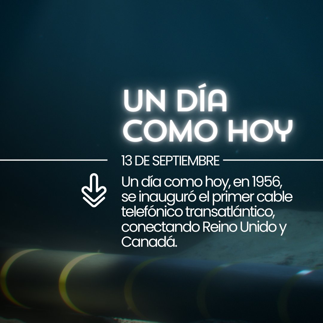 comtec_rd's tweet image. Este avance revolucionó las telecomunicaciones internacionales, uniendo continentes y marcando el inicio de una nueva era de conexión global. 🌍📞

#HistoriaDeLasTelecomunicaciones #TAT1 #ConexiónGlobal #Undíacomohoy #COMTEC