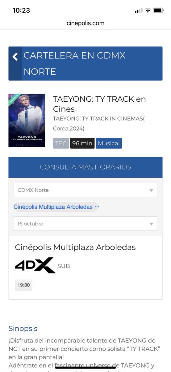 LTYMX71's tweet photo. “TAEYONG: TY TRACK” se proyectará también en México.

**No sabemos si estará disponible para más ciudades, solo parece CDMX y Cancún**

🔗https://t.co/9TmyWejvXG

#TAEYONG https://t.co/xISMVGbHKv