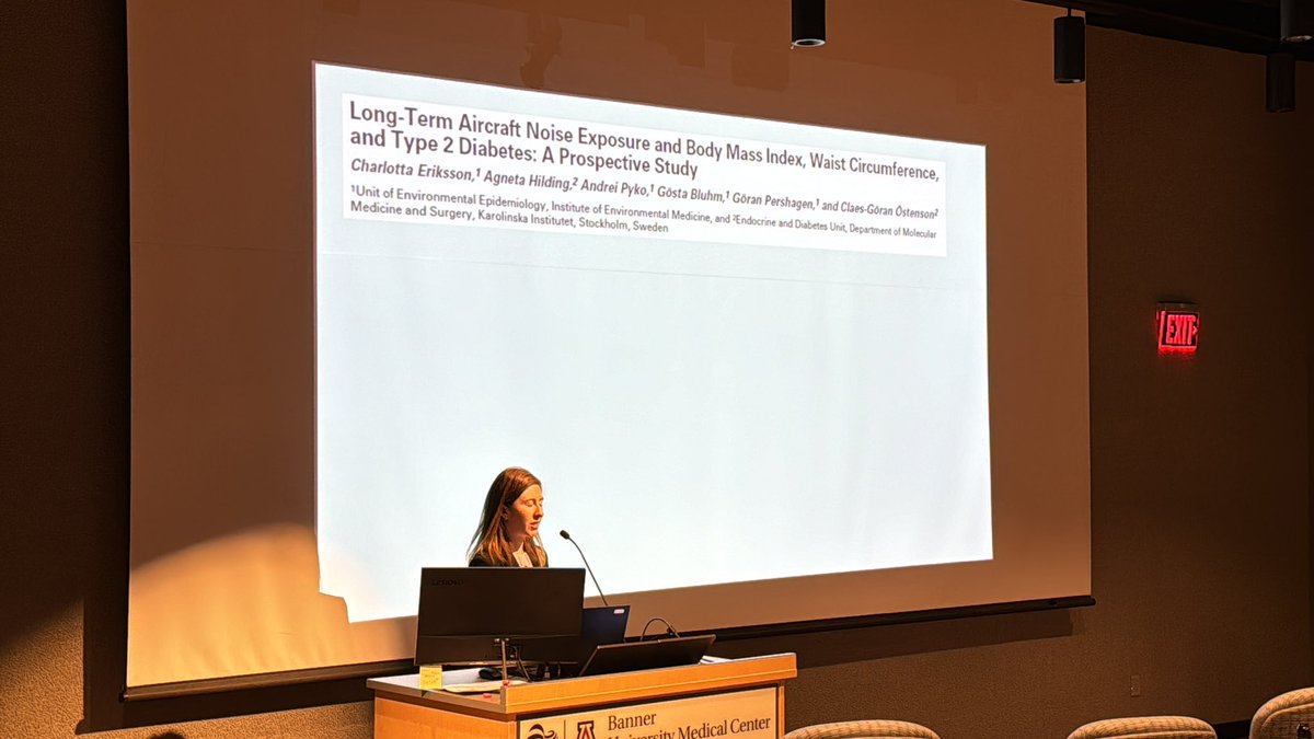 Farah Husain MD, FACS, FASMBS (@farahhusainmd) on Twitter photo Fascinating Grand Rounds by Dr Bernadette White, our admin chief resident on the effect of noise in heart disease, metabolism etc. really reinforced social determinants of health. Noise is bad!! <a href="/UofAZSurgeryRes/">UofAZ Surgery Residents</a> <a href="/uazmedphx/">UAZ Medicine - Phoenix</a> <a href="/BannerHealth/">Banner Health</a> <a href="/DrCLovato/">Christine Lovato MD</a> <a href="/NatSoper/">Nat Soper</a> Great talk! Fascinating Grand Rounds by Dr Bernadette White, our admin chief resident on the effect of noise in heart disease, metabolism etc. really reinforced social determinants of health. Noise is bad!! <a href="/UofAZSurgeryRes/">UofAZ Surgery Residents</a> <a href="/uazmedphx/">UAZ Medicine - Phoenix</a> <a href="/BannerHealth/">Banner Health</a> <a href="/DrCLovato/">Christine Lovato MD</a> <a href="/NatSoper/">Nat Soper</a> Great talk!