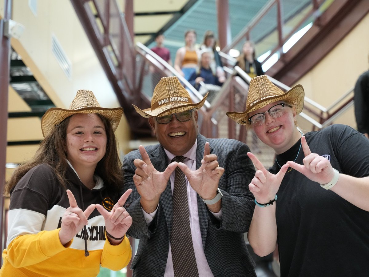 WesternMichU's tweet image. What a ride! #WMU President Edward Montgomery, who for the past seven years has steadily led Western to remarkable milestones, announced plans to retire in 2025.