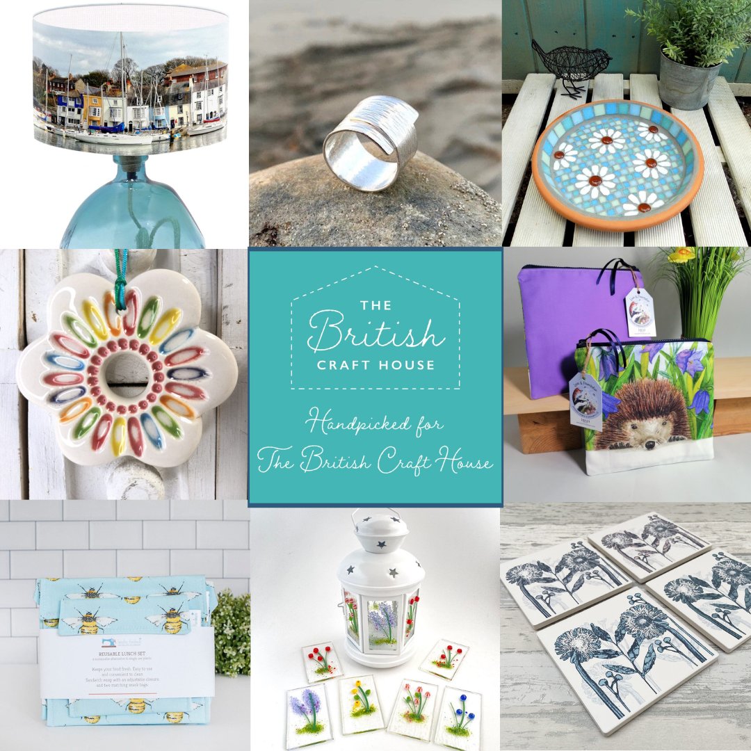 'Teamwork Thursday' &amp; another batch of eye catching artisans at The British Craft House online treasure chest of unique gifts. Not long to Xmas - just saying! #giftidea #Xmas #handmadegifts #Britishdesign #SmallBiz #britishmade #tbch #thebritishcrafthouse #teamworkthursday #art