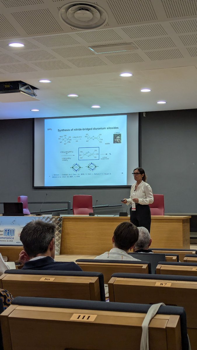 Nadir Jori (@jorinadir) on Twitter photo Amazing lecture from @MazzantiLab on dinitrogen chemistry using f-elements as the first plenary lecture at <a href="/GEQOSevilla24/">GEQOSevilla24</a>
It's great to see all the work throughout the years in the group and proud to have contributed in part to it. Amazing lecture from @MazzantiLab on dinitrogen chemistry using f-elements as the first plenary lecture at <a href="/GEQOSevilla24/">GEQOSevilla24</a>
It's great to see all the work throughout the years in the group and proud to have contributed in part to it.