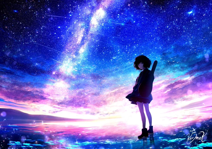 他にもイラストいろいろ描いているので良かったら見ていってください!( ˶ˆ꒳ˆ˵ )