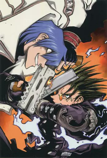 cool Nightow art featuring Vash &amp; Legato

#trigun