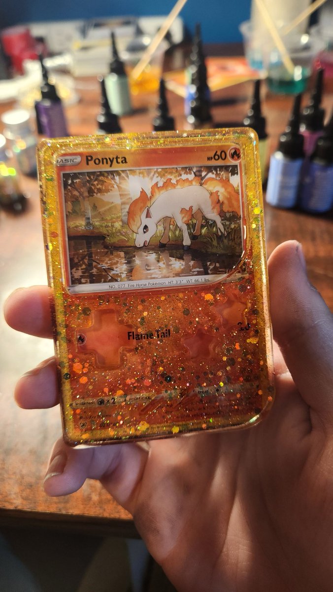 Jess_VixxDer's tweet photo. Did you know that if you buy from my shop, customers get an exclusive resin shaker display pokemon card? Well, you do!! Spooky halloween pokemon will be added to your purchase! This is to promote and test the coming product of resin shaker pokemon!
#etsystore #PokemonCards #resin https://t.co/HzplS7KXr6