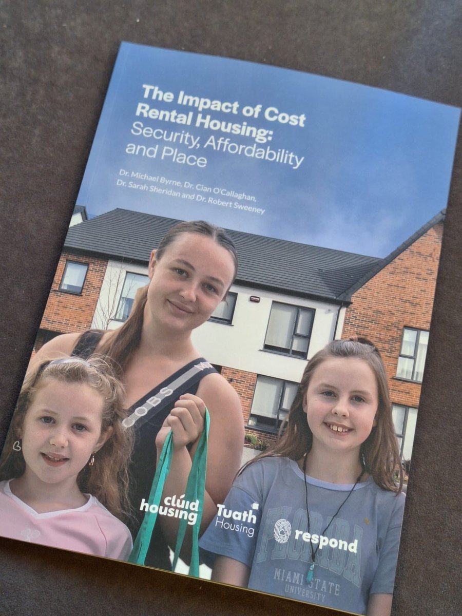 HousingAgencyIE's tweet photo. New research from @CluidHousing ,@RespondHousing and @tuathhousing, funded by The Housing Agency, has found that cost rental housing is successful in creating secure homes and a sense of belonging among residents. Read the report here - https://t.co/e8E9Sh9HCb https://t.co/fBiIlkN5g0