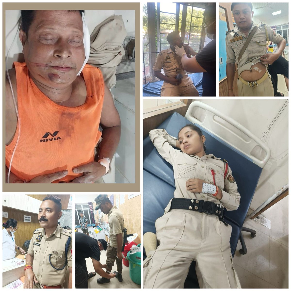 gpsinghips's tweet photo. Reference incident of attack on Government officials on duty at Sonapur, Kamrup Metro - Revenue authorities of Kamrup Metro have been carrying out eviction proceedings from the government land in the notified tribal belt of Sonapur Revenue Circle of Kamrup Metro since Sept 9th 2024 following laid down processes. During this process, 248 Bighas of Government land has been cleared of encroachment removing 237 illegally constructed structures in the tribal belt built by people not authorised to build such structures. 
Today, Sept 12th, the government officials including on-duty police were attacked by sharp weapons and stones were pelted at them obstructing them in Government duty and causing grievous injuries with deadly intent. In this, 22 Government officials (per records available till now) have received injuries, including grievous injuries. 
In wake of such targeted attack by miscreants, police also resorted to authorised use of force following due process. In this, 13 persons were injured of whom two have been declared dead at the hospital. 
Guwahati Police has been directed to identify all the miscreants involved in the attack on government officials and take lawful action. Due statutory processes are being followed regarding use of force by police. Proper treatment is being provided to the Government officials and others injured today. 
@GuwahatiPol 
@assampolice 
@CMOfficeAssam