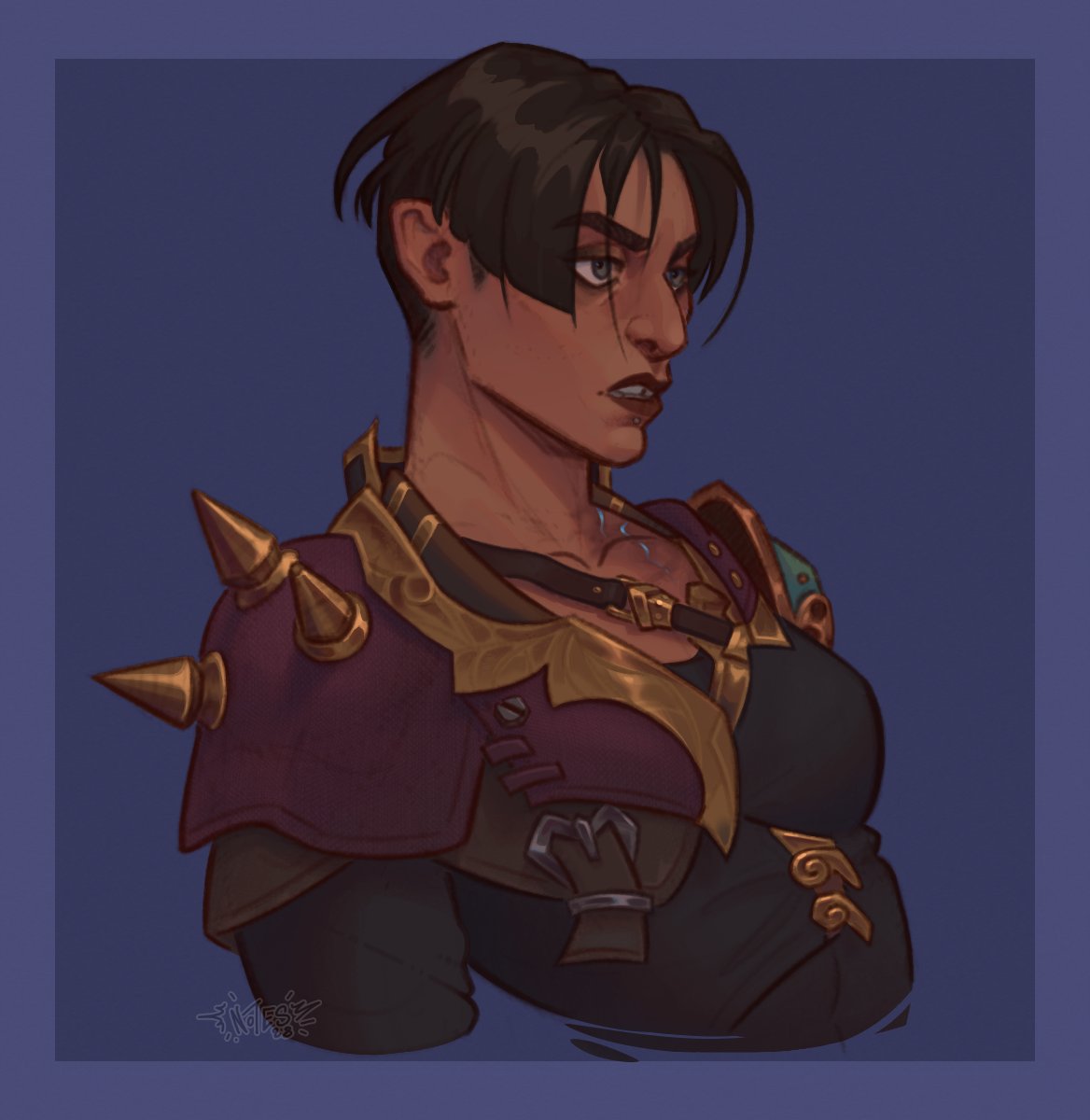 notes28's tweet photo. Sevika 💖
#Arcane #ArcaneArt https://t.co/jXuoKdIjOk