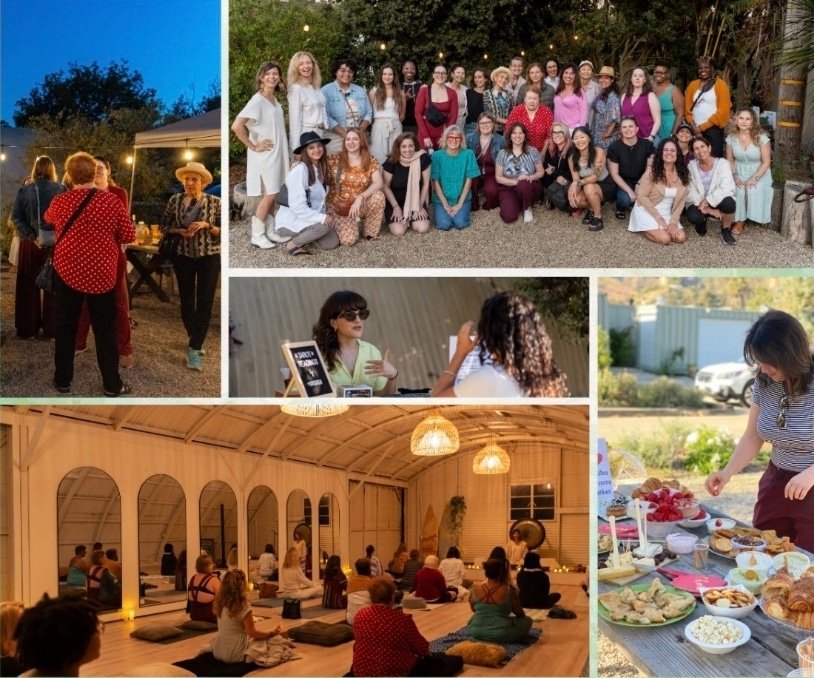 wiproducers's tweet photo. Brava!! Members of Women Independent Producers joined forces with the Alliance of Women Directors @AWD_Directors for a wellness initiative of creative self-care. From nibbles &amp; sips, tarot cards, cacao and sound bath, it was a networking event of intentions. https://t.co/PxF5YXLMlv