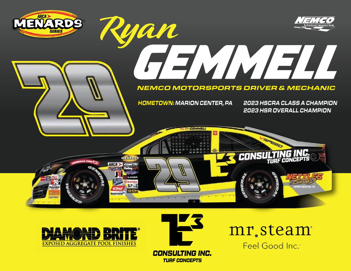 VSPEEDSim's tweet photo. We're so excited for VSPEED Driver and Founding Member @RyanGemmell23's @ARCA_Racing Debut at Watkins Glen @WGI. From sim racing, to Crew member at @NEMCOMotorsport, to vintage racing, and now ARCA. 

Read about Ryan's journey here: https://t.co/k5dN2Iyjk7

#VSPEED #ARCA #WGI https://t.co/I7NFmdXcdl