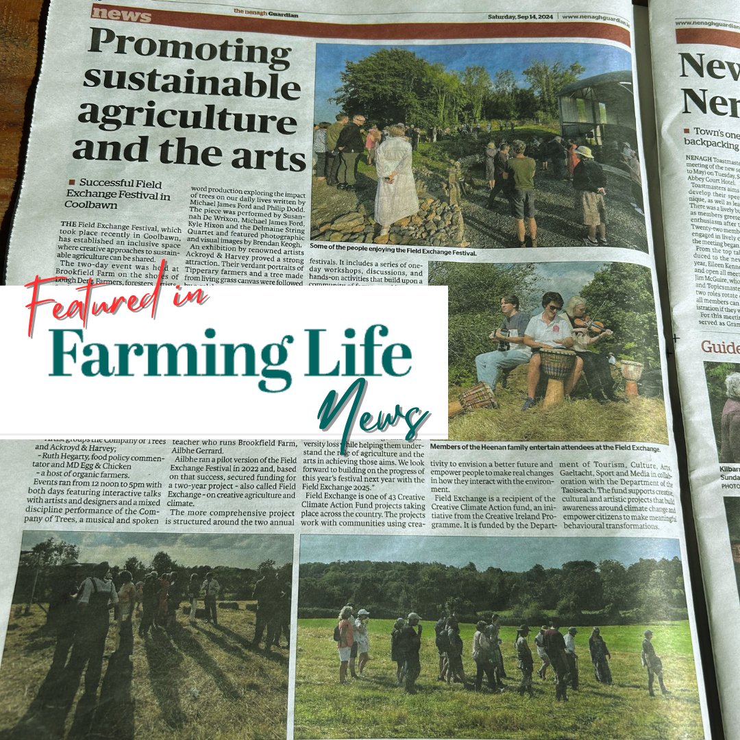 Field Exchange celebrates success of a two-day festival promoting sustainable agriculture and the arts .
#FieldExchange24

Read the Full article at 
farminglife.com/country-and-fa…