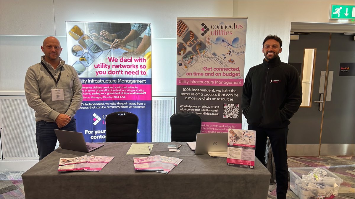 CUUtilities's tweet image. We were on board as a gold sponsor for this @EastLondonMTB event.

Over 20 buyers and more than 150 suppliers came to the @ExCeLLondon, where attendees came to #ConnectusUtilities’ exhibition stand.

For more information about us, click here: connectus-utilities.co.uk.