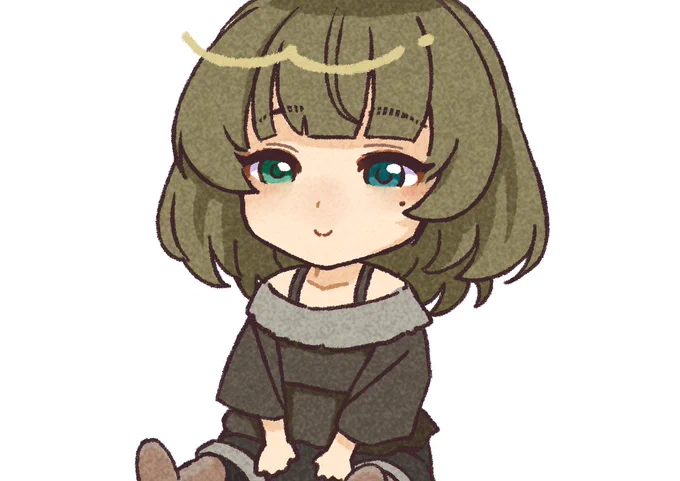 推し描くのに30秒しかいただけないなんて、そんなごむたいなぁぁ!の反動で無制限で描き直しました 