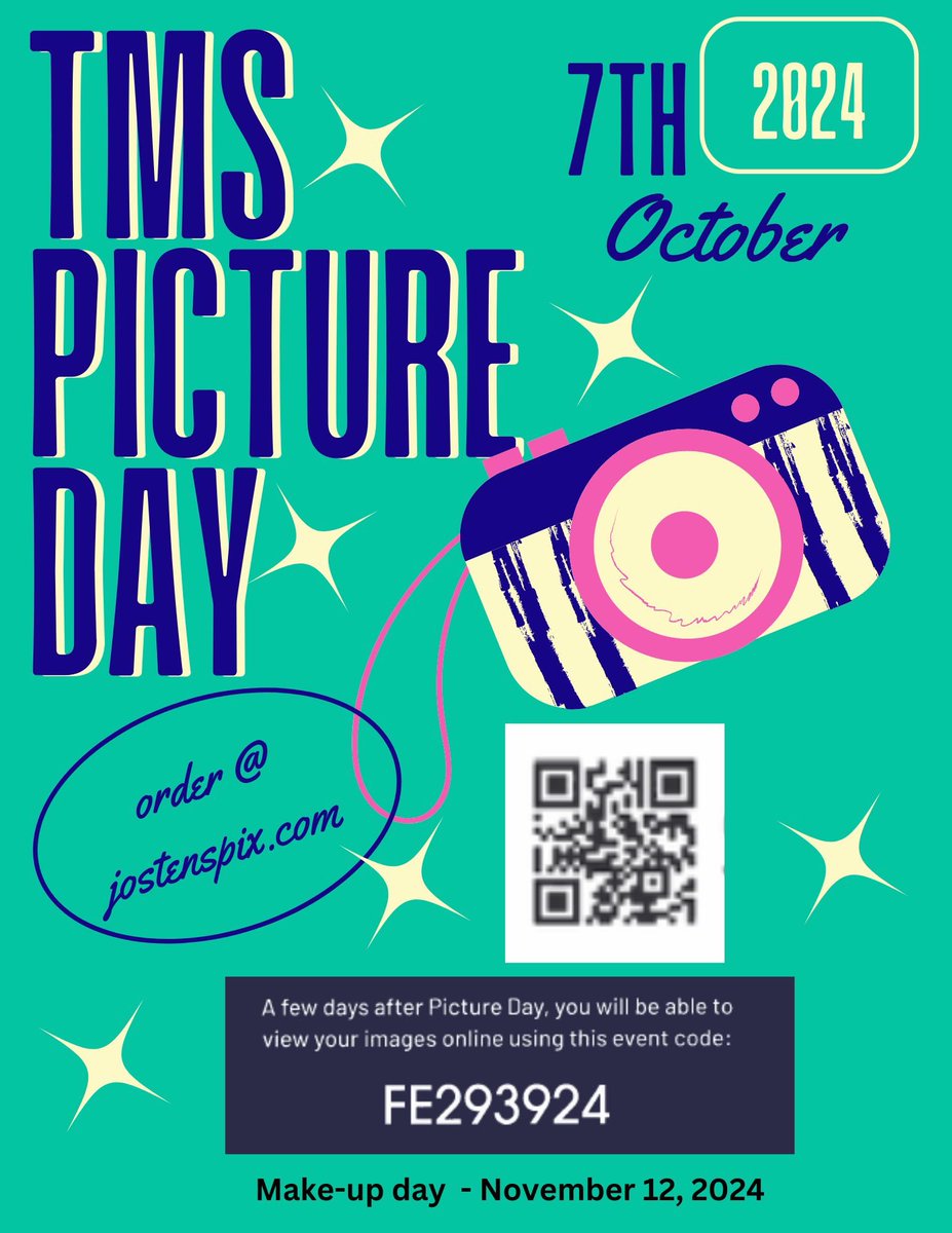 Save the Date! Picture Day October 7th!! 📸<a href="/TRINITY_MLUCAS/">Dr. Michael Lucas</a> <a href="/TrinityAreaSD/">Trinity Area School District</a>