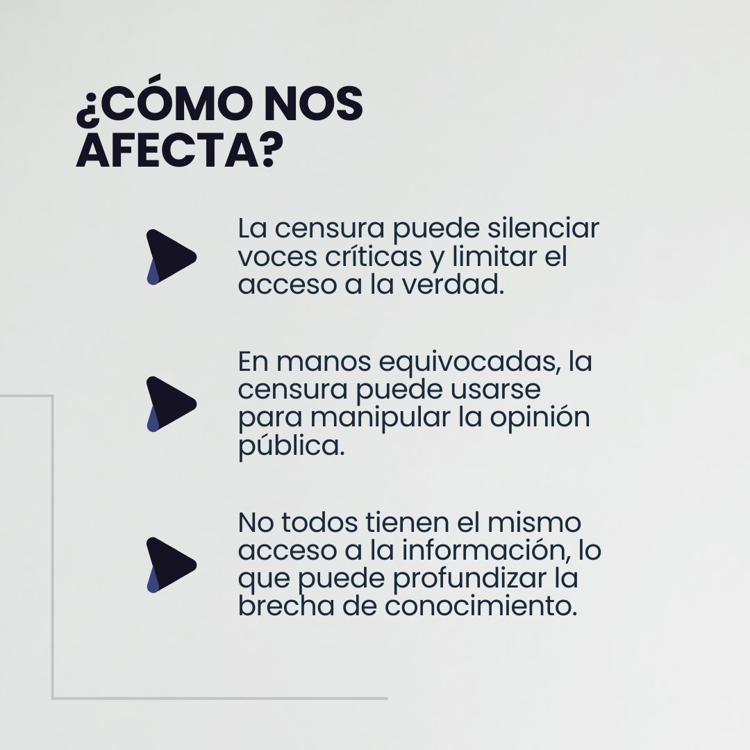 comtec_rd's tweet image. ¿Qué opinas sobre la censura digital? 🌐🛡️¿Dónde trazamos la línea entre proteger y controlar?

#CensuraDigital #LibertadDeExpresión #InternetLibre #DerechosDigitales #Tecnología #EraDigita #COMTEC