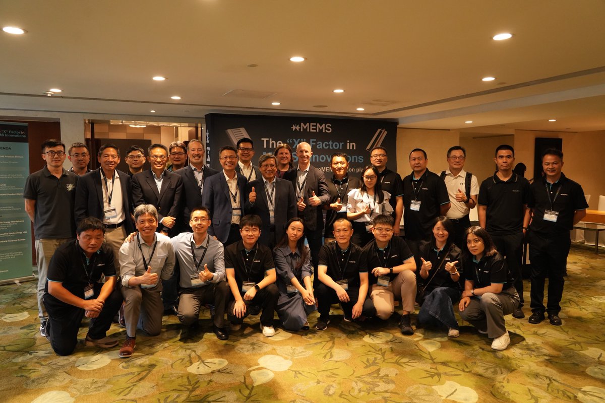xMEMSLabs's tweet photo. A huge shoutout to our incredible customers and partners in Shenzhen and Taipei!
Your support and enthusiasm made xMEMS Live Asia 2024 a tremendous success.
#microcooling #personalaudio https://t.co/j4Oi1guU0J