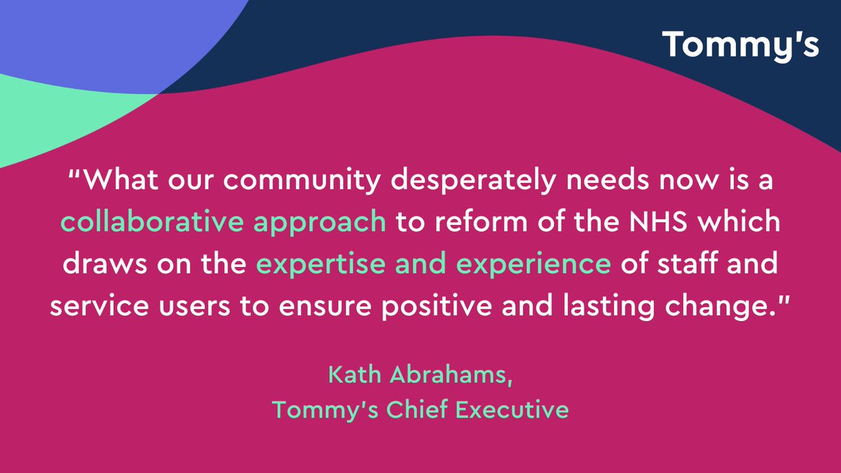 Tommy's (@tommys) on Twitter photo A major review of the NHS describes maternity care as ‘an important area of concern’, with ‘huge inequalities’ affecting women, birthing people & babies.
Our CEO <a href="/Kathabrahams/">Kath Abrahams (she/her)</a> says the results are "frustrating, upsetting & sadly unsurprising."
Read more:bit.ly/4d6qF6X A major review of the NHS describes maternity care as ‘an important area of concern’, with ‘huge inequalities’ affecting women, birthing people & babies.
Our CEO <a href="/Kathabrahams/">Kath Abrahams (she/her)</a> says the results are "frustrating, upsetting & sadly unsurprising."
Read more:bit.ly/4d6qF6X