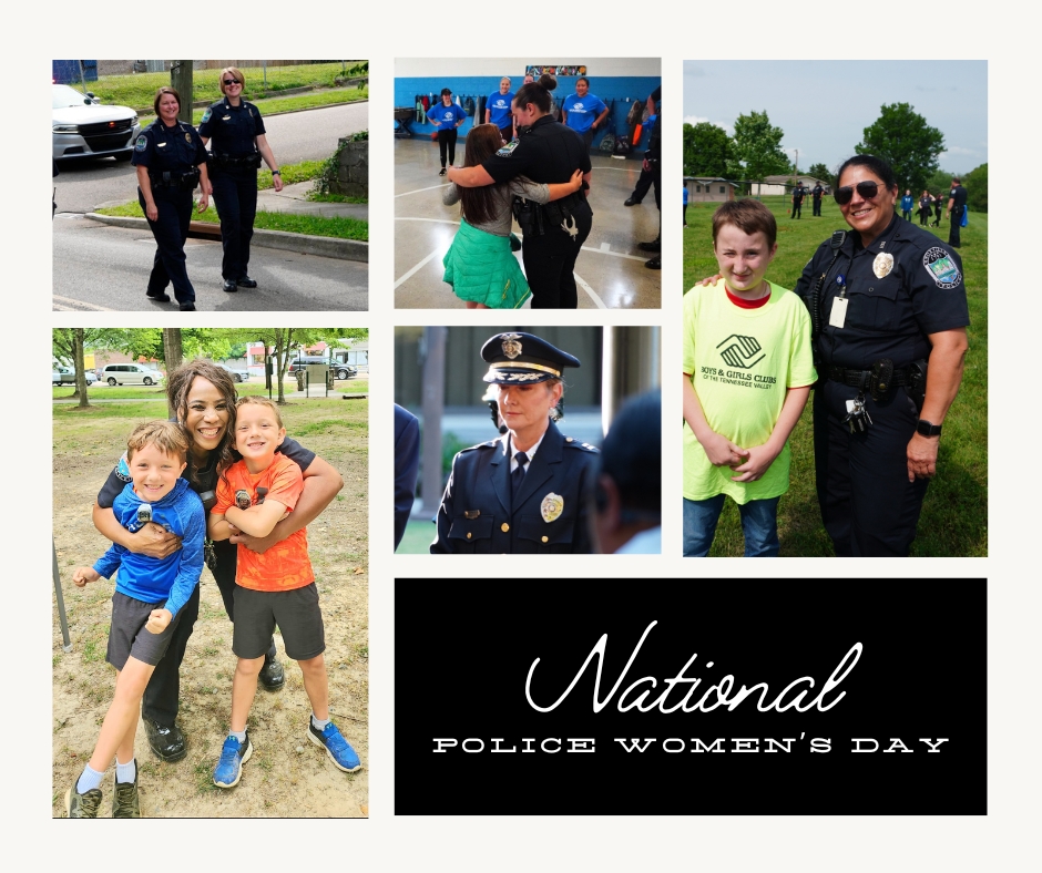 Knoxville_PD's tweet image. On this National Police Women's Day and every single day, we thank and appreciate all of the amazing women who serve the Knoxville community as members of our department. Your dedication, selflessness and compassion makes the KPD and Knoxville better.