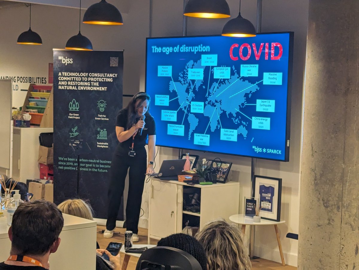 Lauren Fridlington from <a href="/BJSSLtd/">BJSS</a> at #NUXSheffield highlights some minor world events that may cause a degree of disruption.