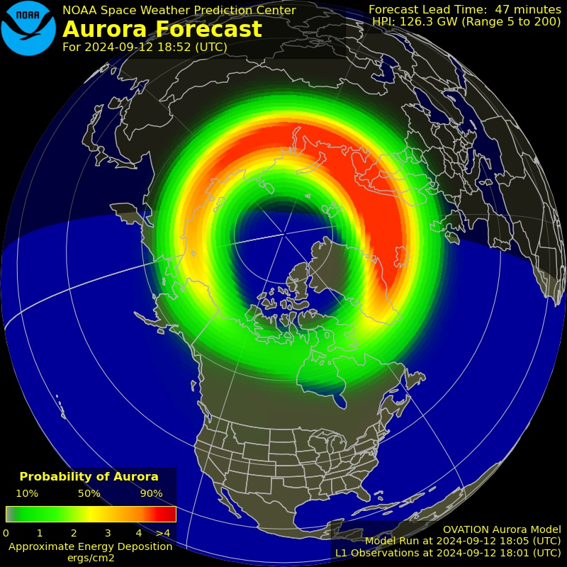 AURORA CHANCE  

There is a chance of seeing the Aurora/Northern lights tonight guys!  

IF it holds, it could be a good show  

Skies will be clear

IM HEADING OUT

 #UKweather #Aurora #LakeDistrict