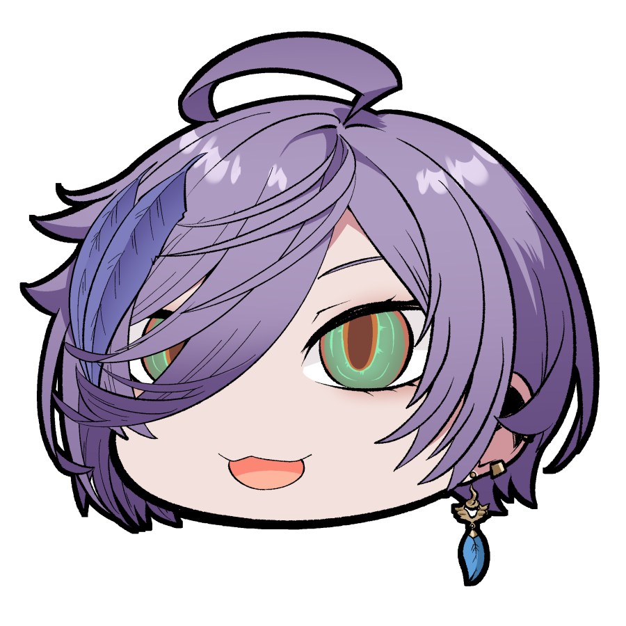 「ネスくんサムネに使ってくれてるの見るともしかしたら頭のみ版もいいなって気がして作」|221(ﾂﾂｲﾁ)同人作家VTuber@月一で電子同人誌制作中のイラスト