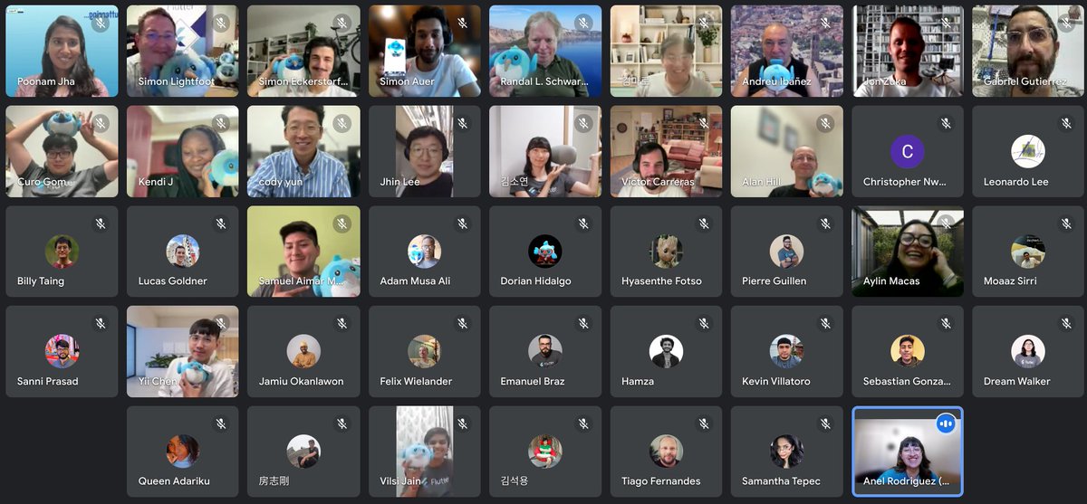 Thank you all that joined today's organizer call! 
Now on to Observable Flutter 😎