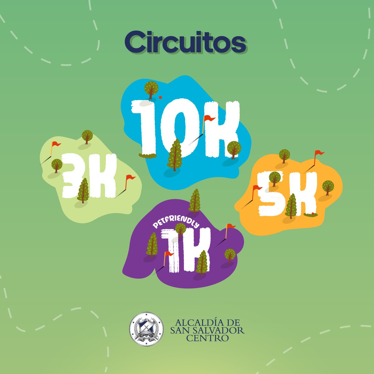 alcaldia_ss's tweet image. ¡Atención, runners!🏃‍♂️ 

Este 22 de septiembre, San Salvador Centro corre por una gran causa: apoyar a los niños con fibrosis quística.💚

¿Estás listo para los circuitos de 1, 3, 5 o 10 km?