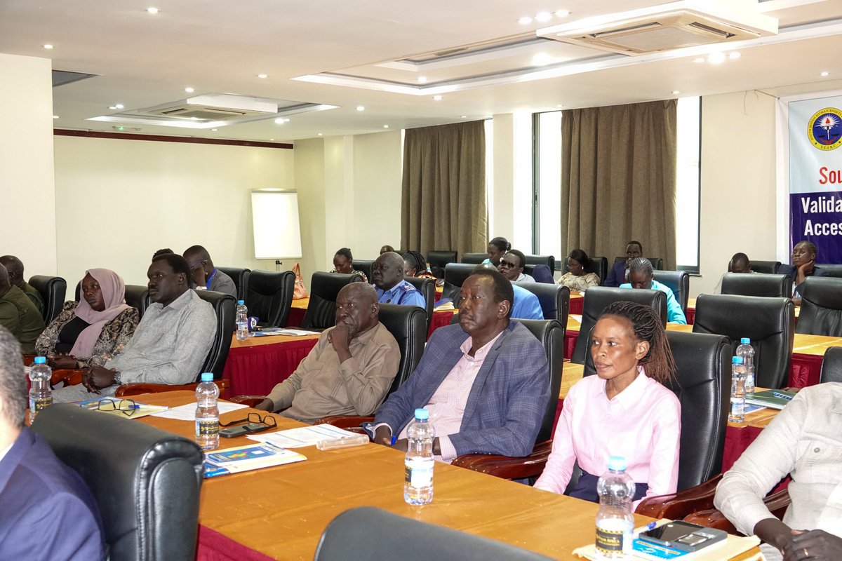 A more just #SouthSudan is within reach. #UNDP 🇸🇸 is proud to support the South Sudan Human Rights Commission (SSHRC) in developing a position paper on Access to Justice to enrich the permanent constitution. 
Rigorous validation of this invaluable resource is currently underway