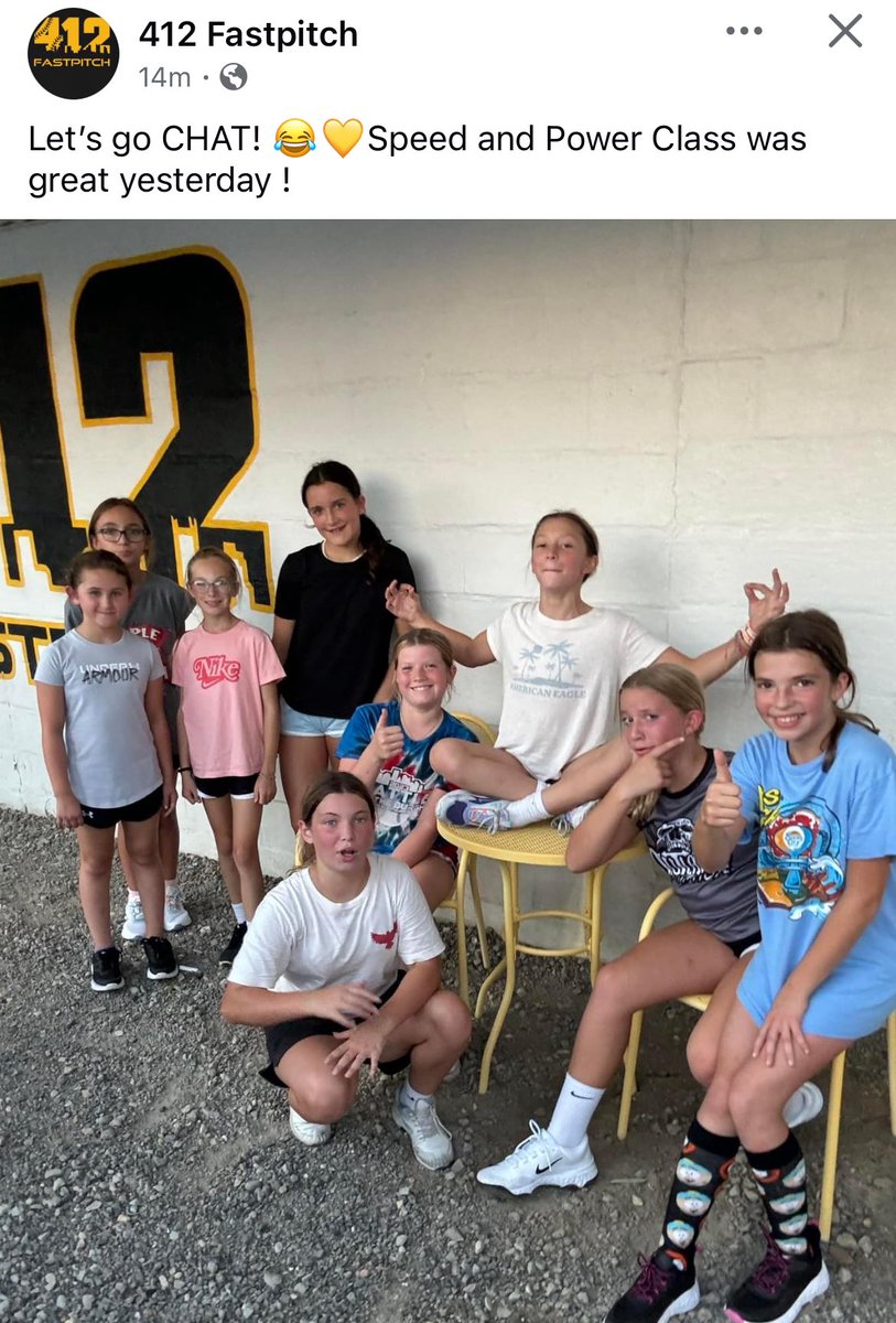 JuliaRipley30's tweet photo. Had great workouts yesterday at Speed and Power and Advanced Movement  

Thank you Coach Anna @412fastpitch 

#outworkeveryone
#sweatbecomesswagger
#thehousethathustlebuilt https://t.co/LfZtXOlfnp