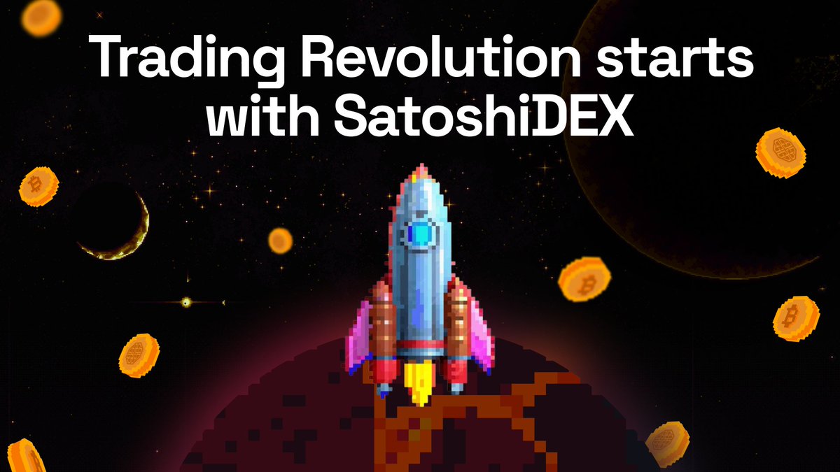 satoshiDEX_ai's tweet photo. 🟧 Ready for a trading revolution? Join SatoshiDEX now and enjoy the benefits of the leading DeFi platform!

$SATX unlocks Bitcoin DeFi Potential:

> Reduced Fee
> Faster Transaction Processing
> Security

🟠 Start trading now – https://t.co/jQJtZ1t5GL https://t.co/VOfpyr9Ex7