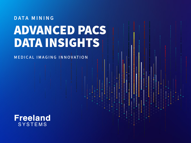 freelandsystems's tweet photo. Unlock PACS data insights with Freeland Systems' AccessPoint Data Miner! Custom queries, trend analysis, and detailed reports at your fingertips. Optimize workflows and enhance patient care with powerful data-driven decisions. https://t.co/5HMXEA27v3 #PACS #DataAnalytics https://t.co/zaeXX5AFUc