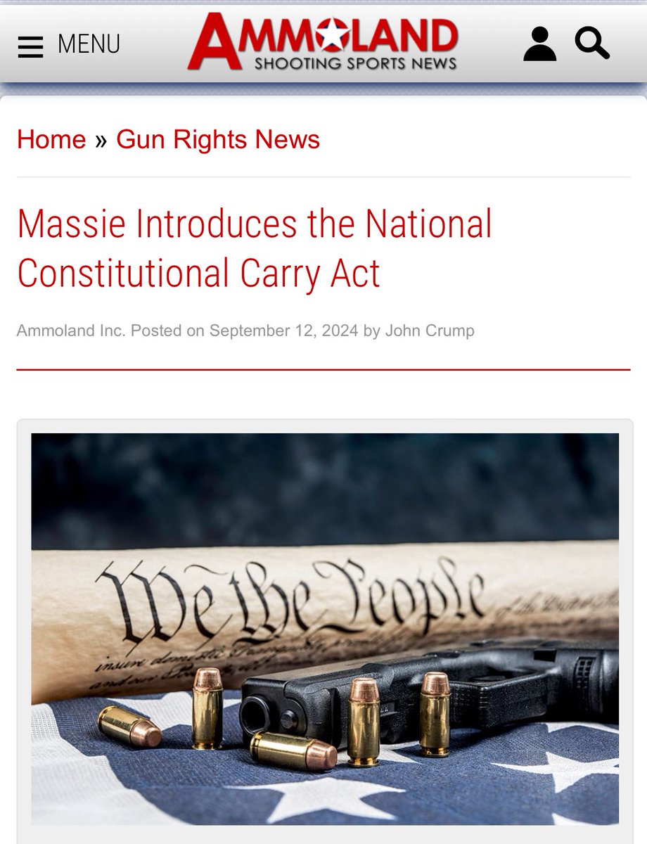 Thomas Massie tweet media