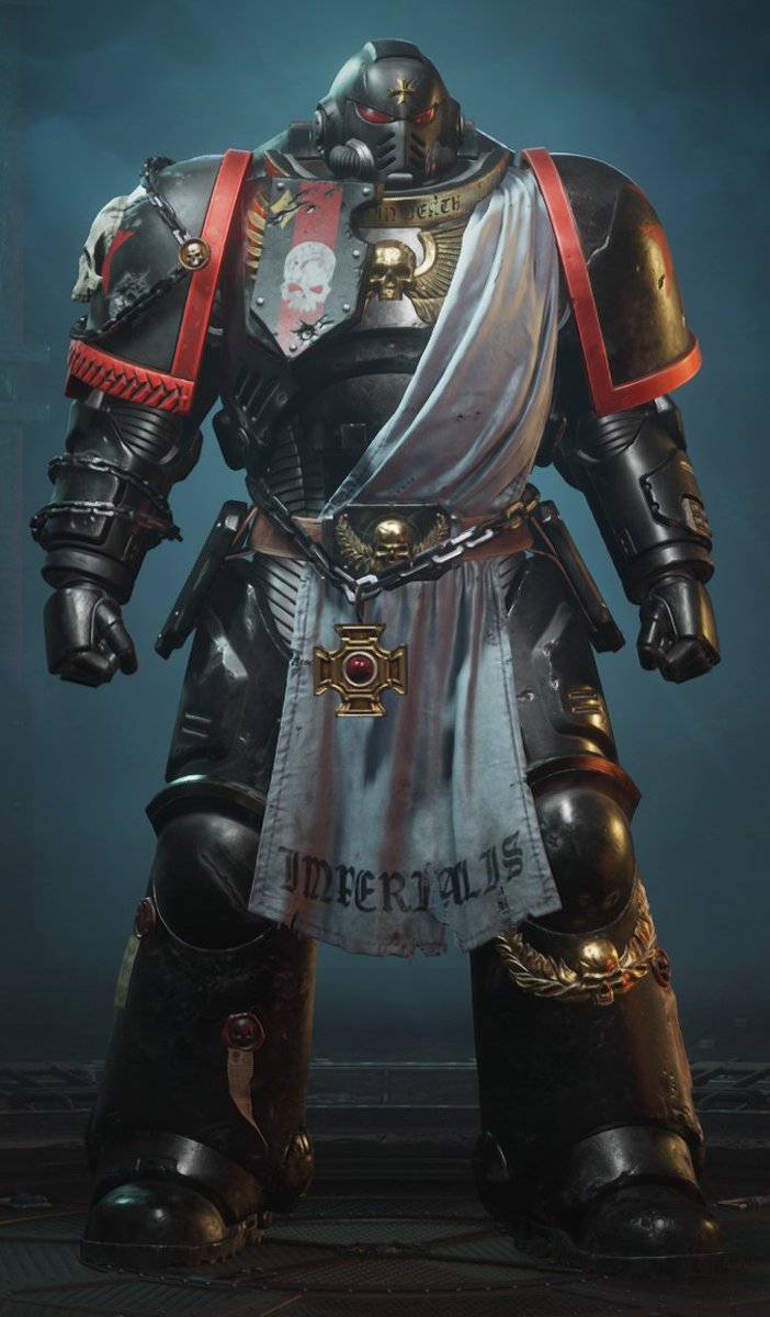 Rackin_'s tweet photo. @NornQueenKya Not me also playing as a Black Templar Veteran https://t.co/l80fuMhflt