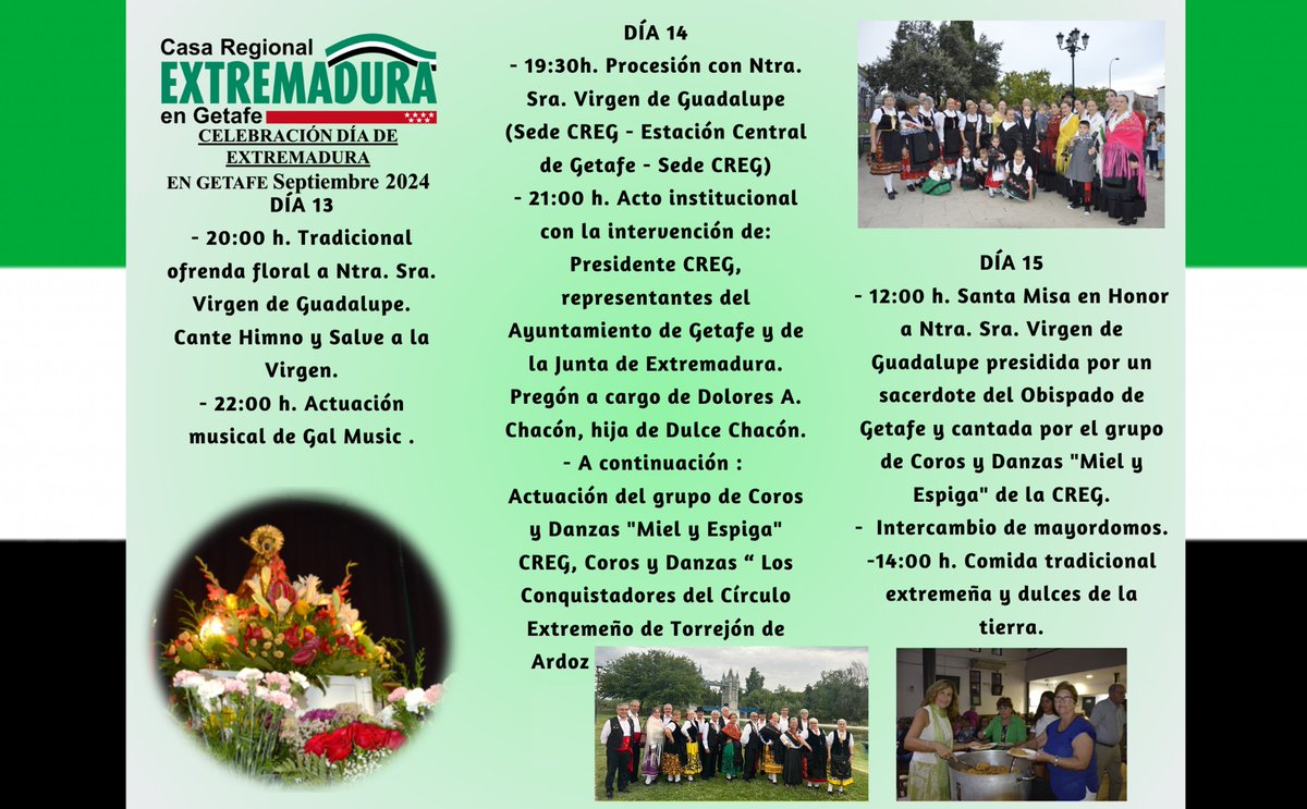 CELEBRACIÓN DEL DÍA DE EXTREMADURA EN LA CREG