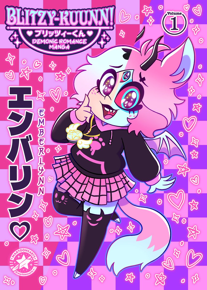 martoonsarts's tweet image. 💘 BITYZY-KUUNNN! 💖
This KAWAII girl got her own manga now! ~ UwU 🌸✨
#helluvaboss #helluvabossfanart #blitzykun #helluvabossemberlynn #emberlynnpinkle #cartoon #fanart #digitalart #vivziepop