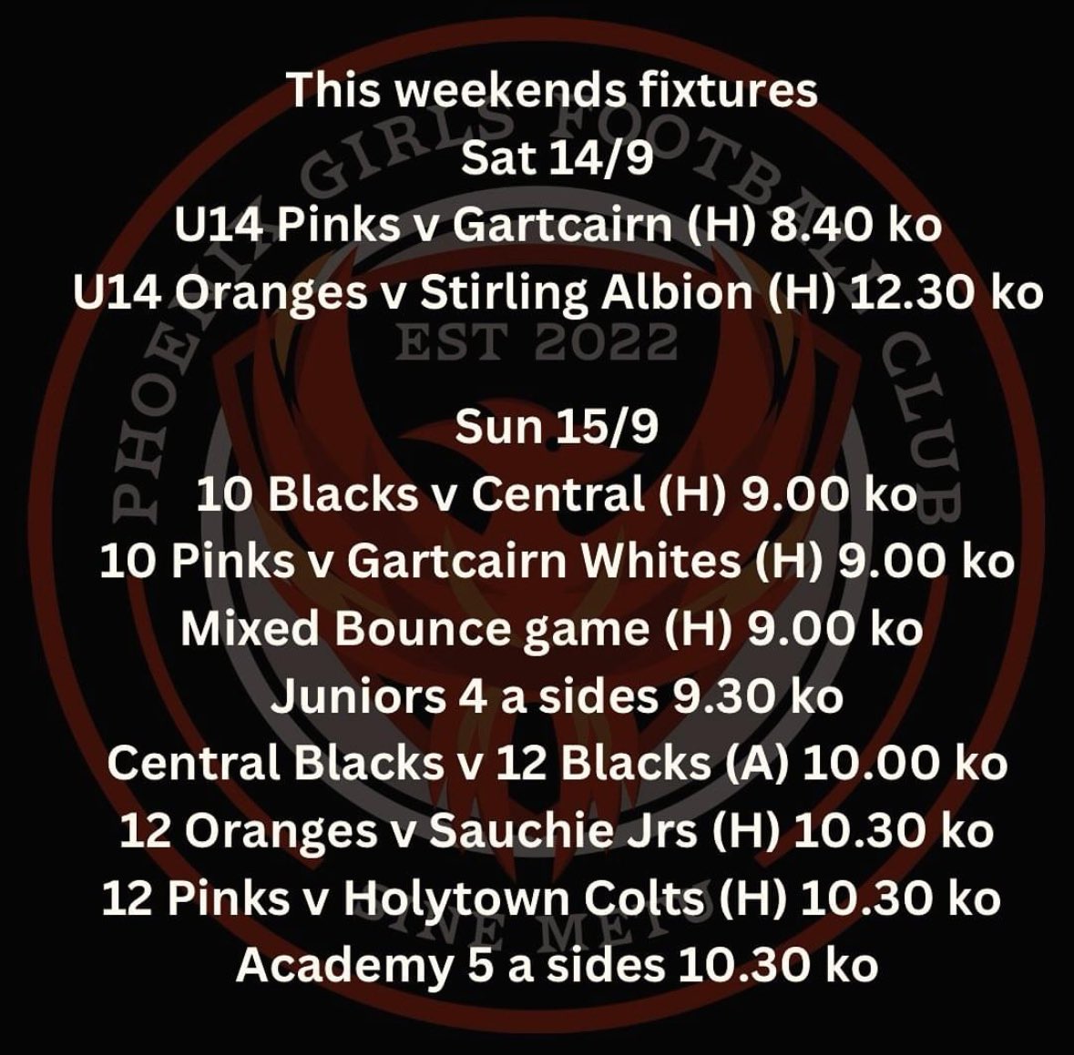 Phoenix Girls’ Football Club tweet media